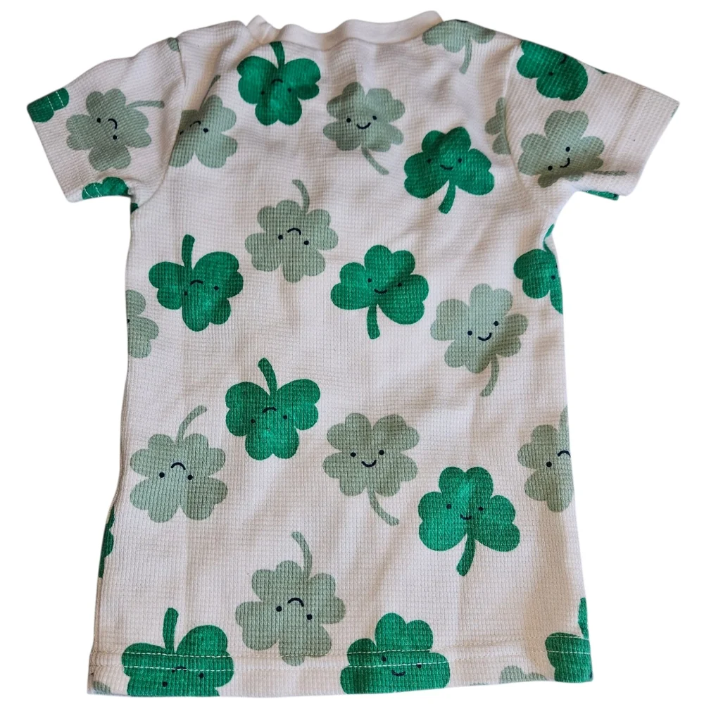 Carters Child Of Mine St Patricks Day Sleep N Play Shamrock 2p Set Toddler 2T